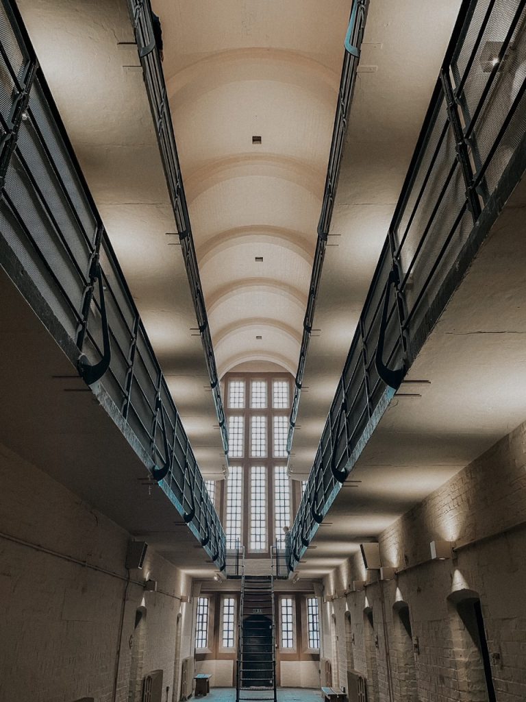 A view of the cells in Lincoln Victorian Prison